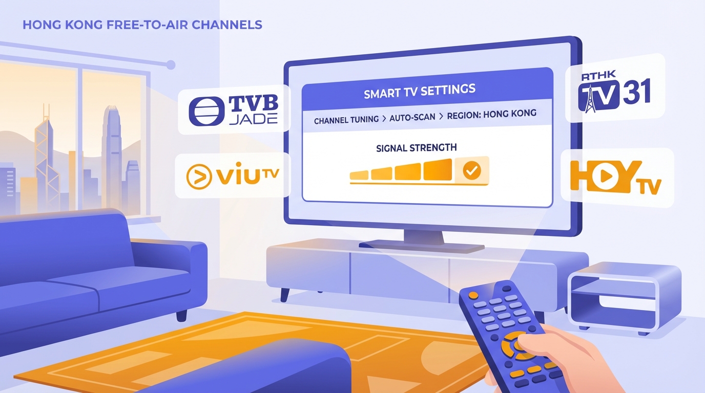 Smart TV Settings for Hong Kong
