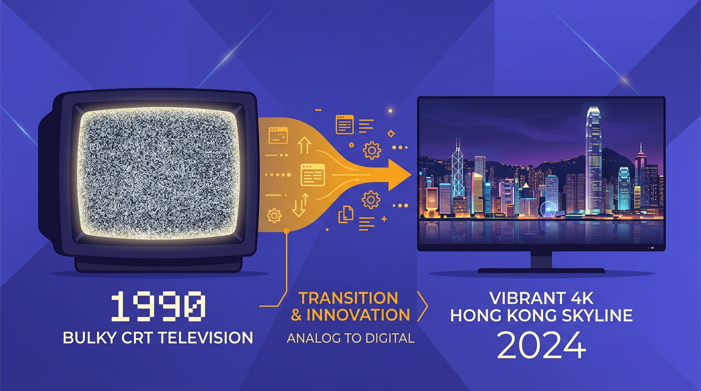 Hong Kong TV Broadcasting History: From Analogue to Digital Switch-Off